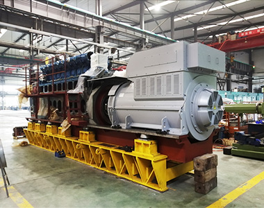 贵州省盘州红达瓦斯电站项目配4台开云app登录入口6极高压1550KW/10.5KV