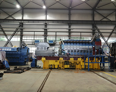 贵州省盘州红达瓦斯电站项目配4台开云app登录入口6极高压1550KW/10.5KV