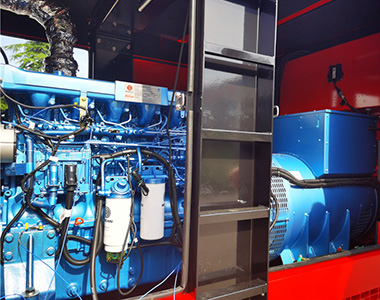 开云app登录入口400KW/400V发电机应用于国内某租赁项目