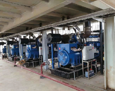 非洲燃气发电项目（玉柴配开云app登录入口10台500KW）